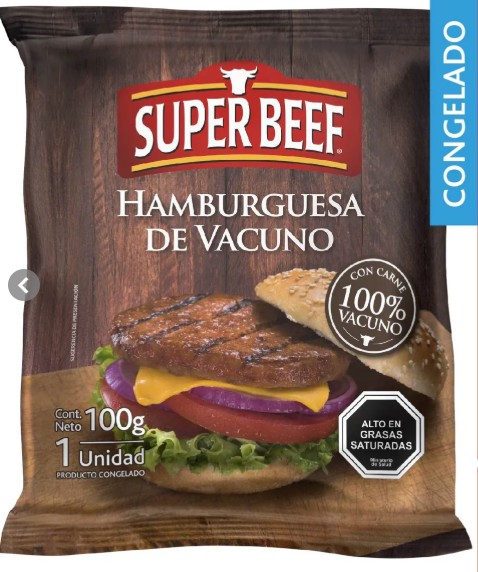 Hamburguesas Súper Beef
