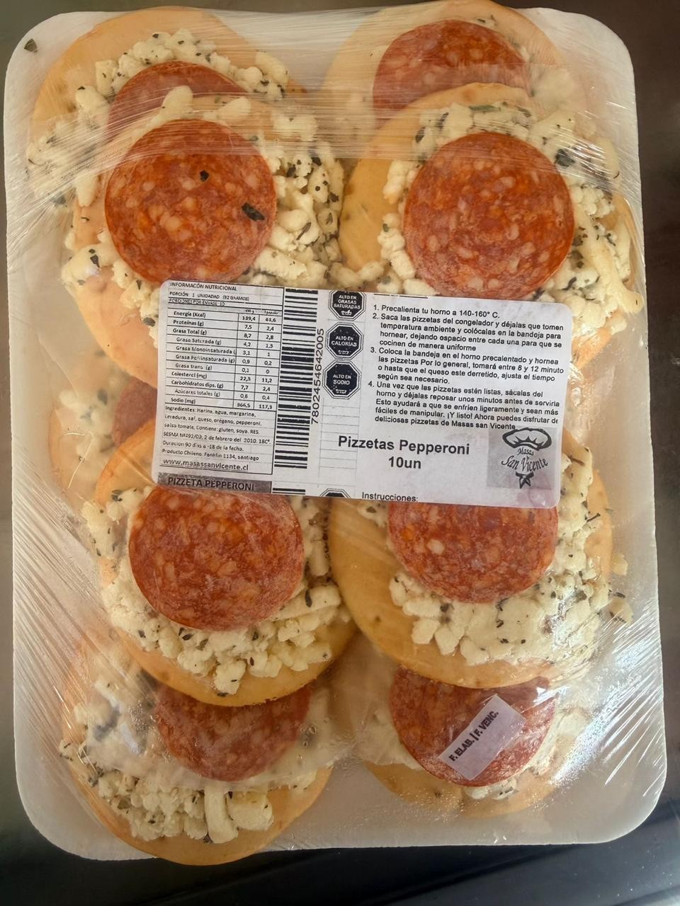 Pizzetas Pepperoni